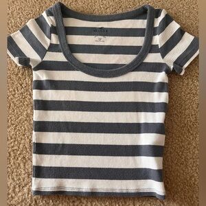 Hollister striped top